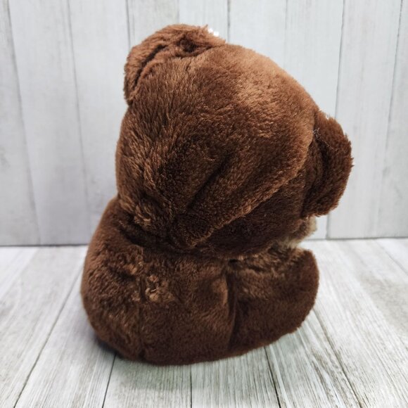 Vintage America Wego Bear Plush Holding Rabbit / Dog Stuffed Animals Toy 1982 - Picture 3 of 9